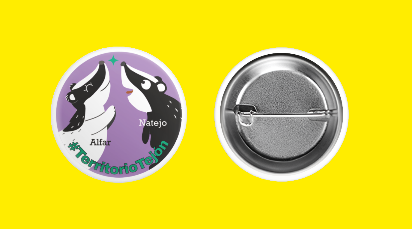 Chapa Territorio Tejón