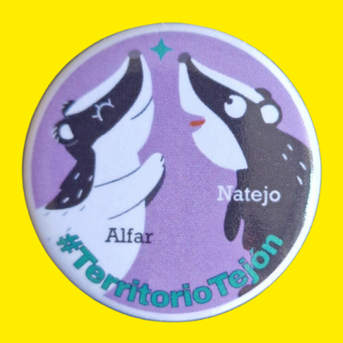 Chapa Territorio Tejón